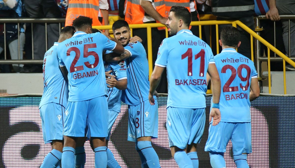 Trabzonspor üç puanı tek golle aldı