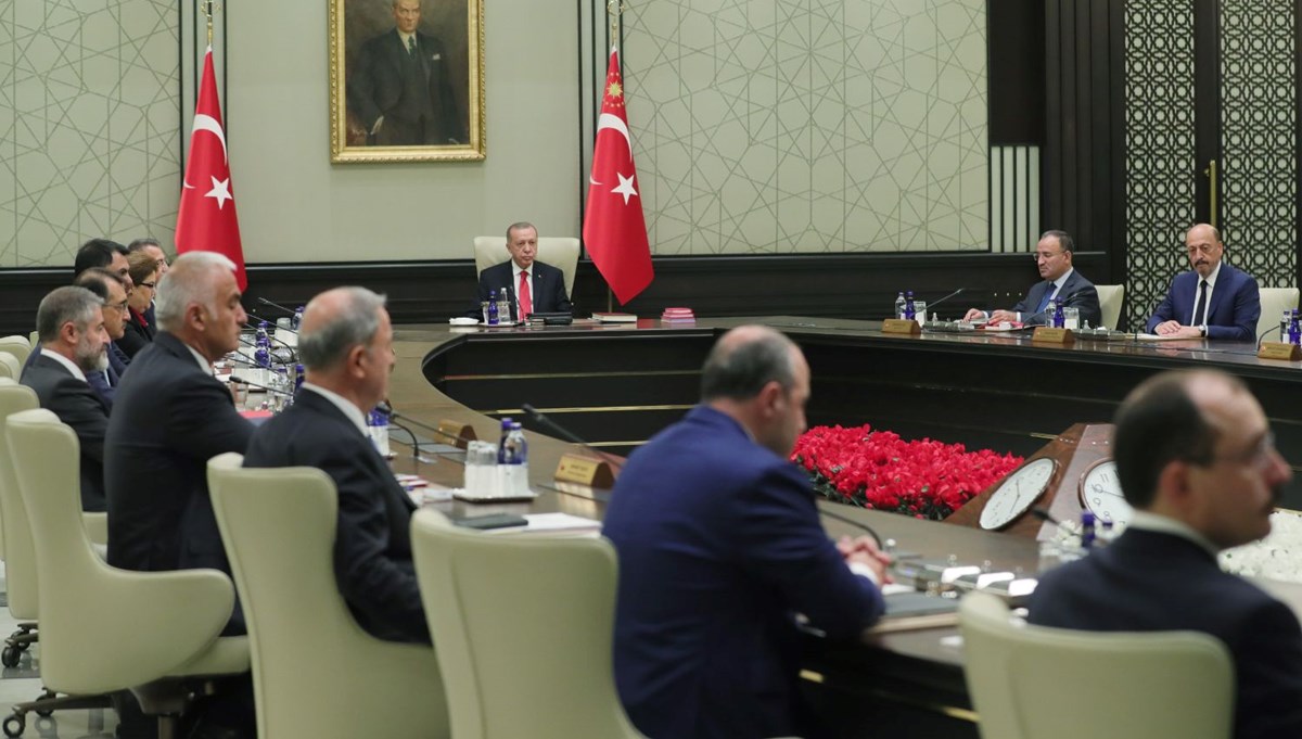 Beştepe'deki Kabine Toplantısı sona erdi